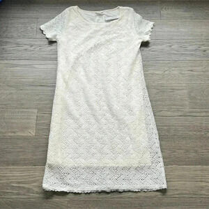 ✨🆕Charming Charlie🆕✨ | White/Ivory Lace  Dress With Sequin